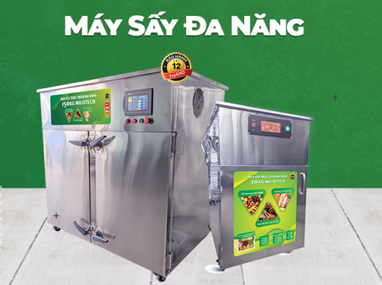 Máy sấy thực phẩm Milotech: Chuyển hóa và bảo quản chất dinh dưỡng