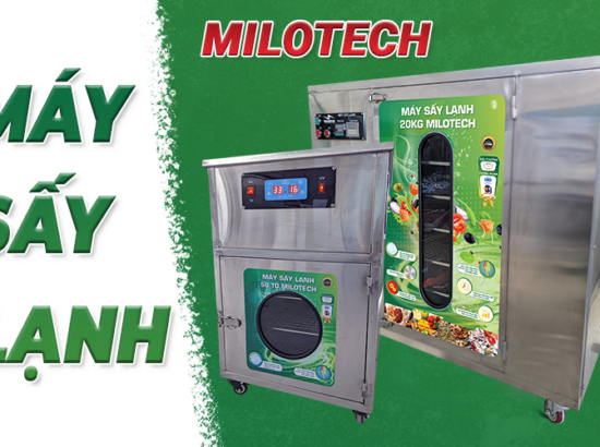 Máy sấy yến Milotech với công nghệ tiết kiệm điện