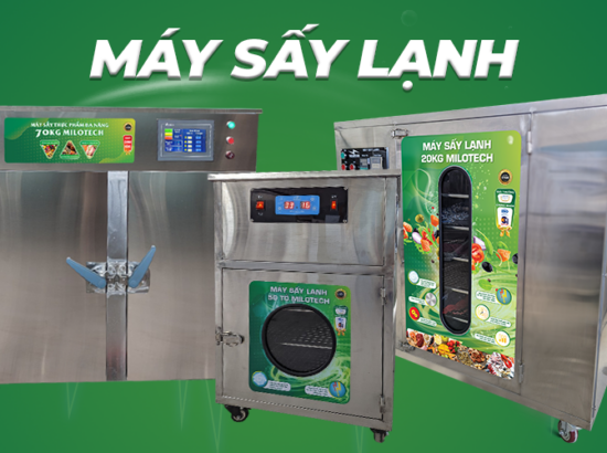 Cách bảo quản thực phẩm bằng máy sấy lạnh Milotech