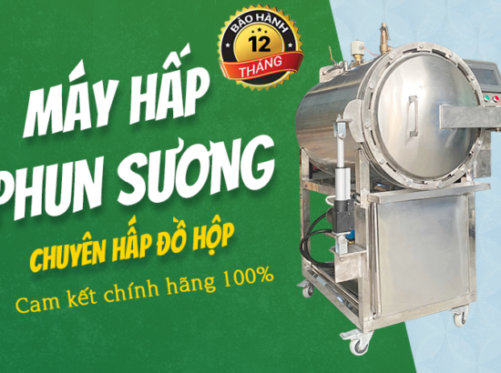 Máy hấp đồ hộp Milotech – Tiết kiệm thời gian và chi phí